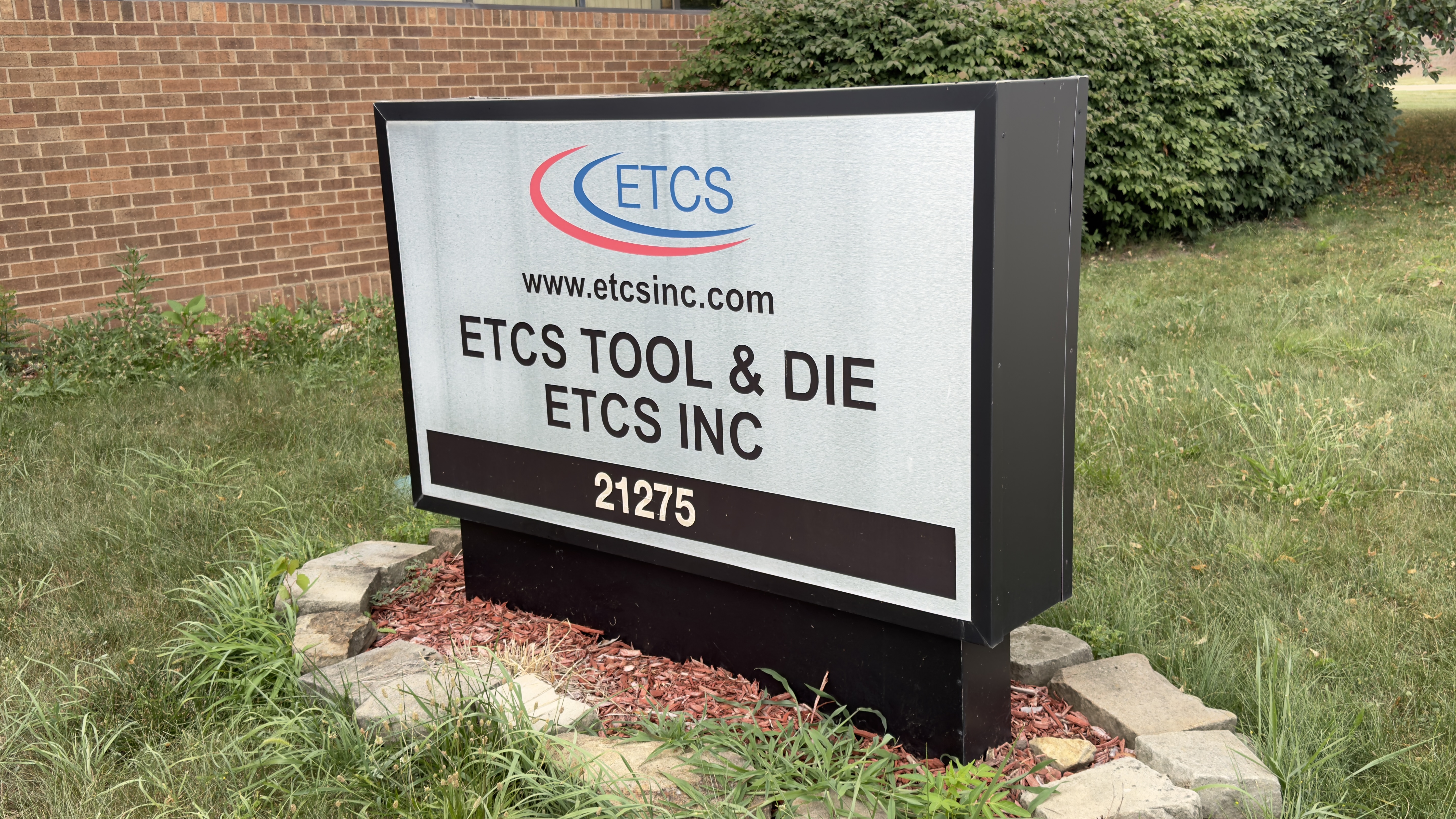ETCS USA office sign